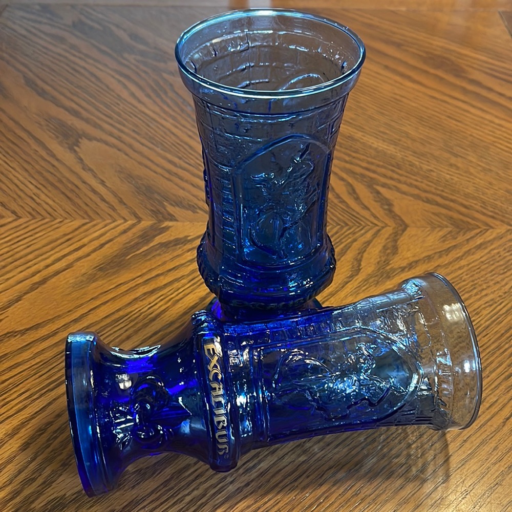 Excalibur Casino Memorabilia from Hotel in Las Vegas Collectors Glass